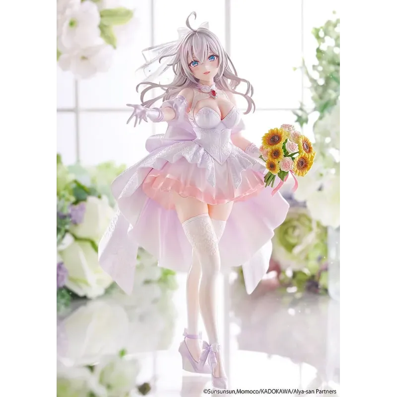 Alya Sometimes Hides Her Feelings in Russian Alisa Mikhailovna Kujou Wedding Dress Ver. Kadokawa