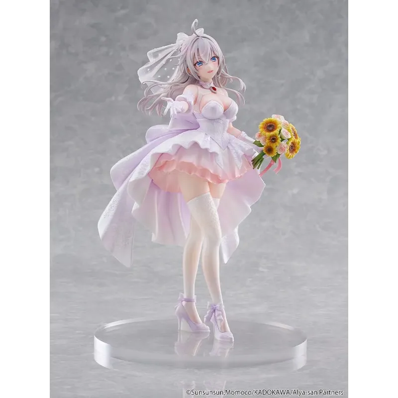 Alya Sometimes Hides Her Feelings in Russian Alisa Mikhailovna Kujou Wedding Dress Ver. Kadokawa