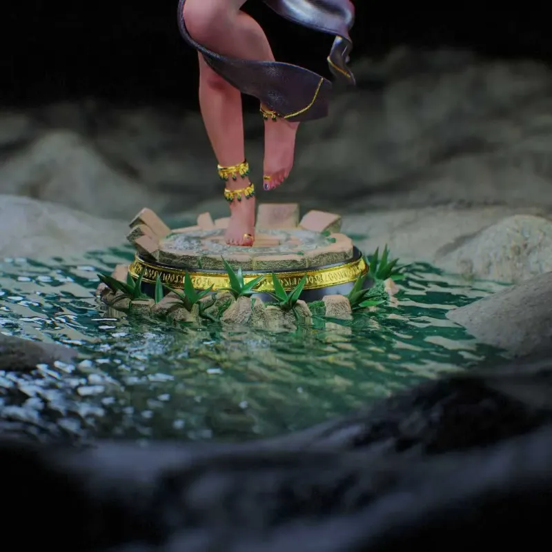 Bleach Dancer Yoruichi ANE Studio