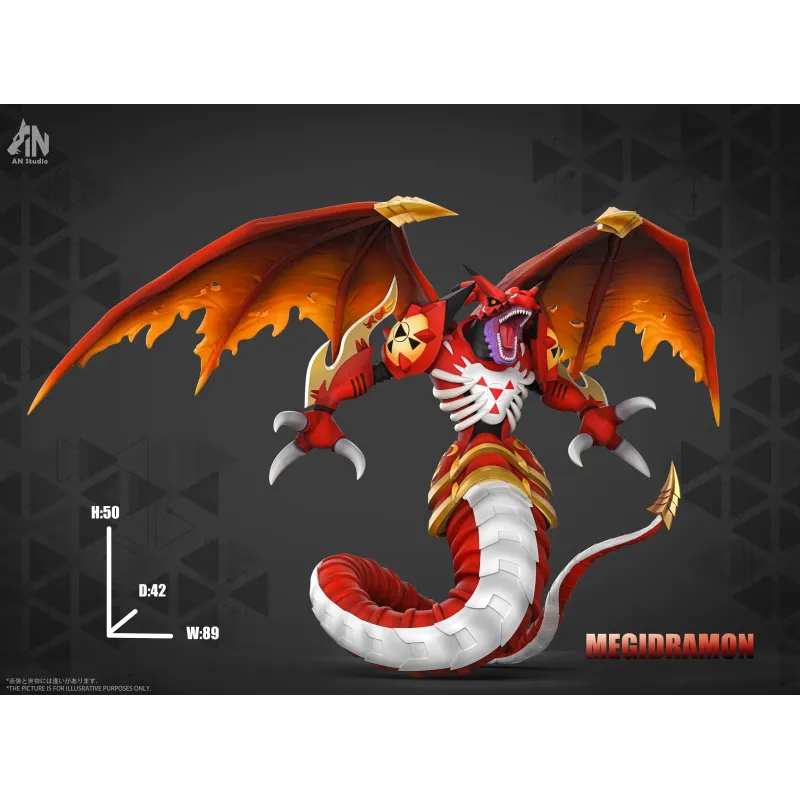 Digimon Megidramon AN Studio