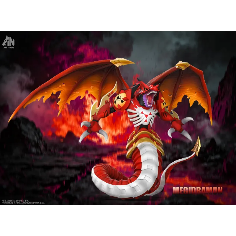 Digimon Megidramon AN Studio
