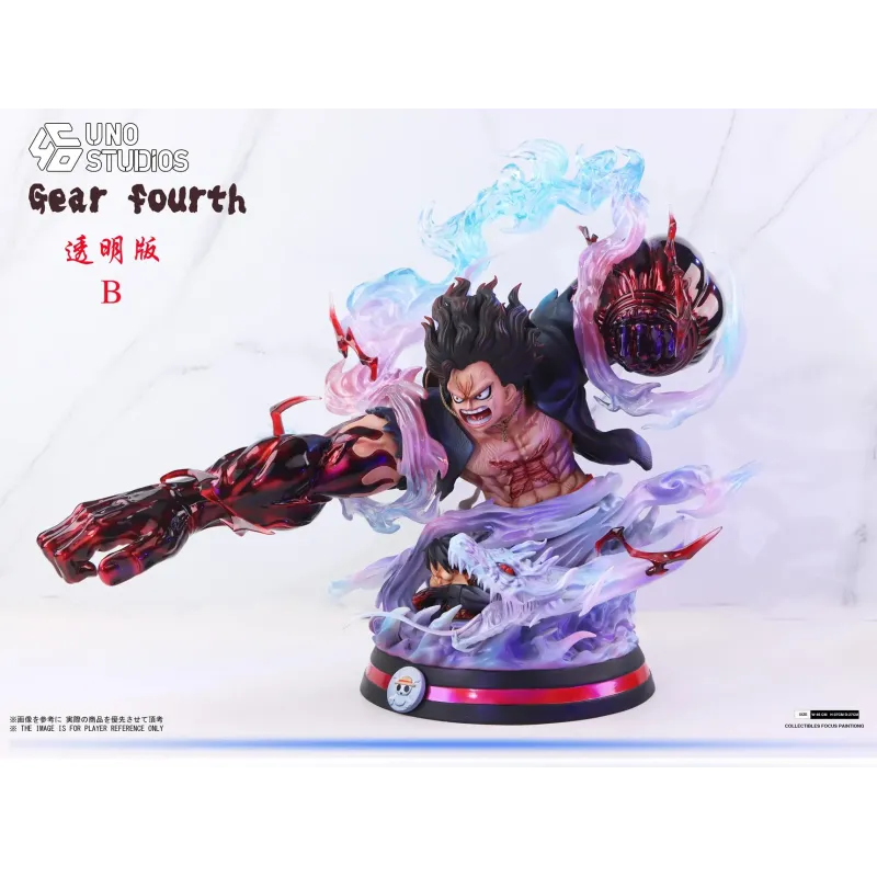 One Piece Luffy Gear 4 Snakeman Bust UNO Studio