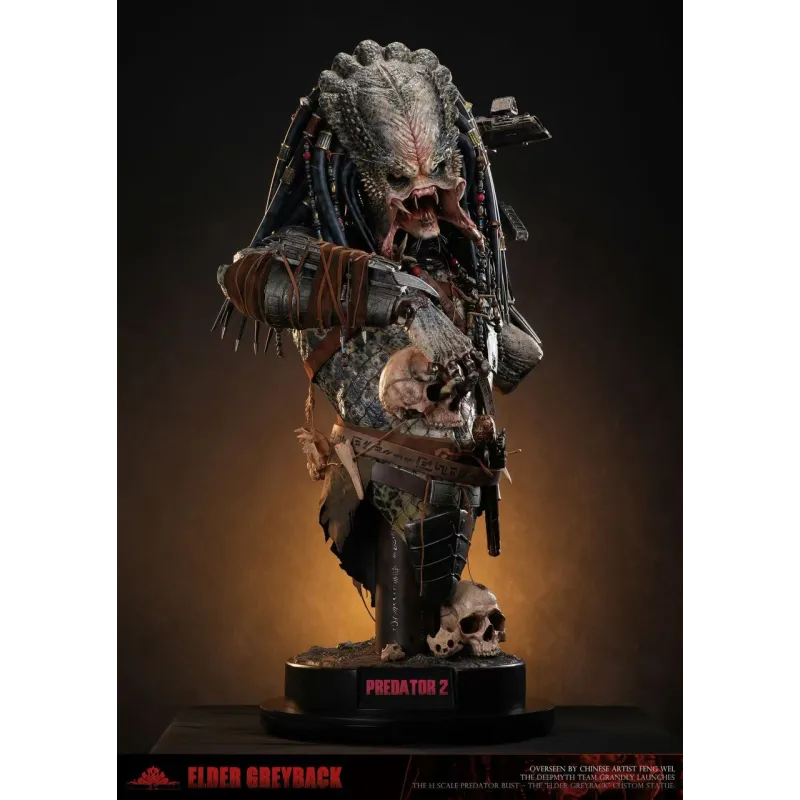 DEEPMYTH Studio Elder Greyback Bust - Collectible Art