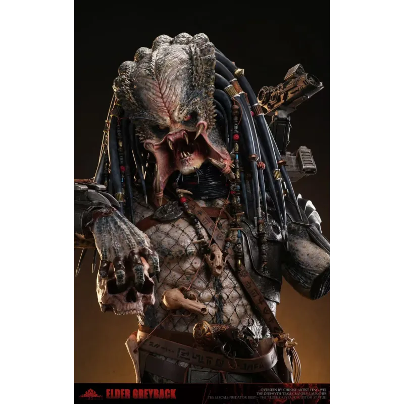 DEEPMYTH Studio Elder Greyback Bust - Collectible Art