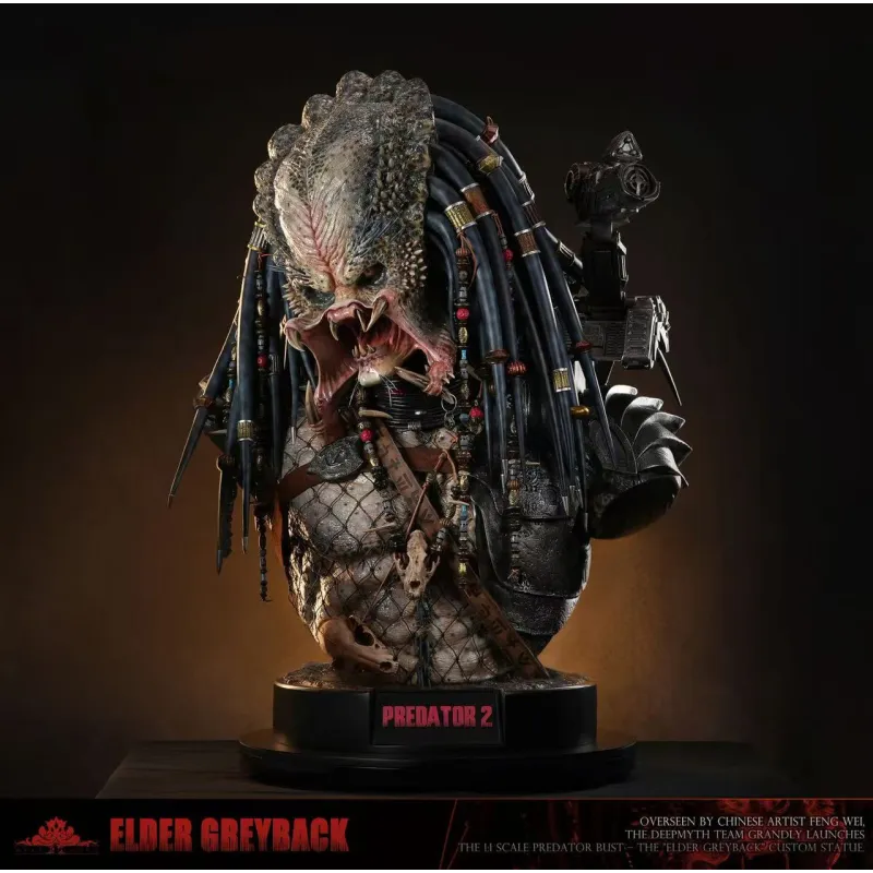 DEEPMYTH Studio Elder Greyback Bust - Collectible Art