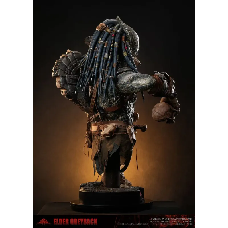 DEEPMYTH Studio Elder Greyback Bust - Collectible Art