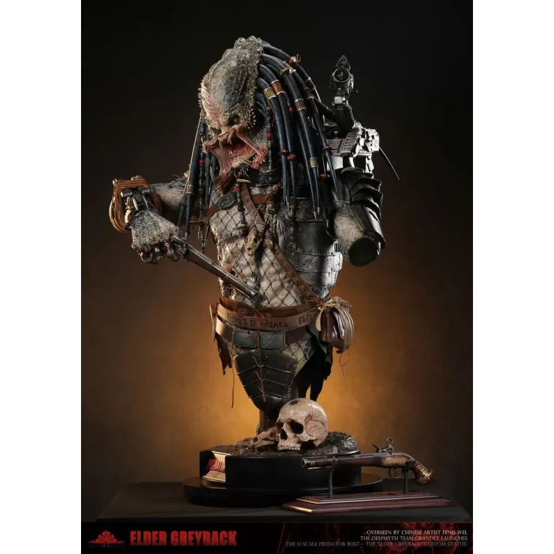 DEEPMYTH Studio Elder Greyback Bust - Collectible Art