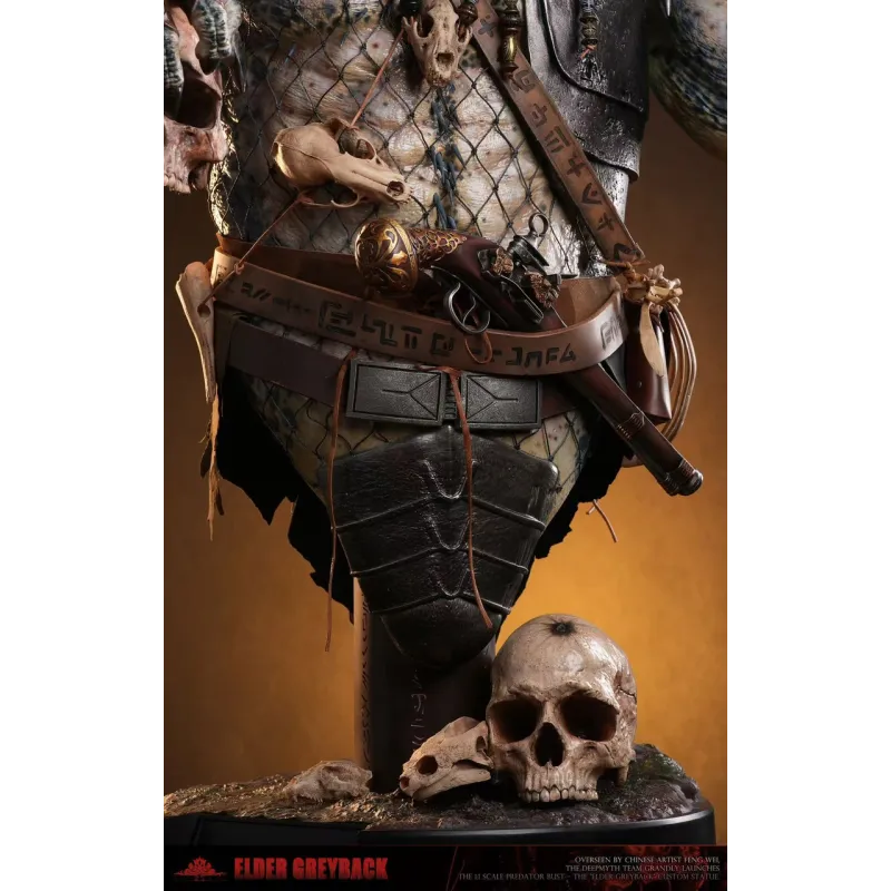 DEEPMYTH Studio Elder Greyback Bust - Collectible Art