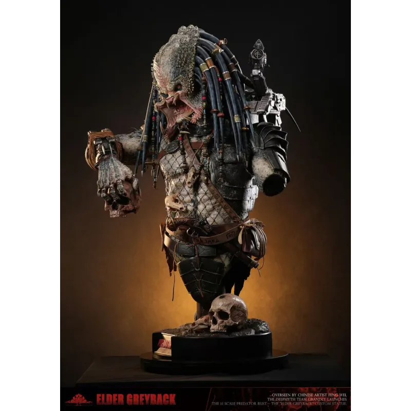 DEEPMYTH Studio Elder Greyback Bust - Collectible Art