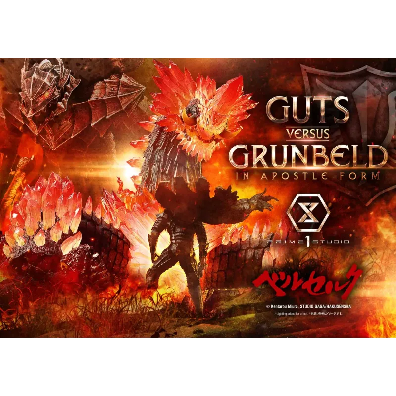 Berserk Guts Versus Grunbeld in Apostle Form Prime 1 Studio
