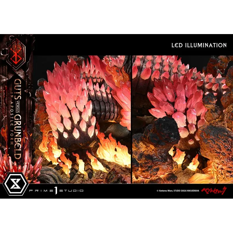 Berserk Guts Versus Grunbeld in Apostle Form Prime 1 Studio