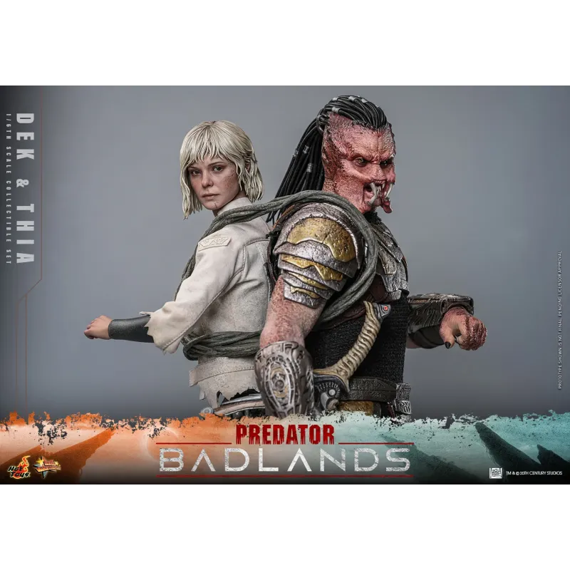 Hottoys - Predator: Badlands Dek and Thia 1/6th scale Collectible Figure Set MMS849 MMS850 (Licensed)