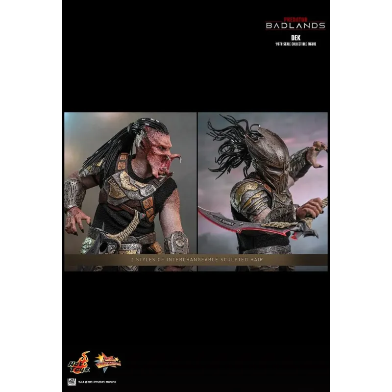 Hottoys - Predator: Badlands Dek and Thia 1/6th scale Collectible Figure Set MMS849 MMS850 (Licensed)