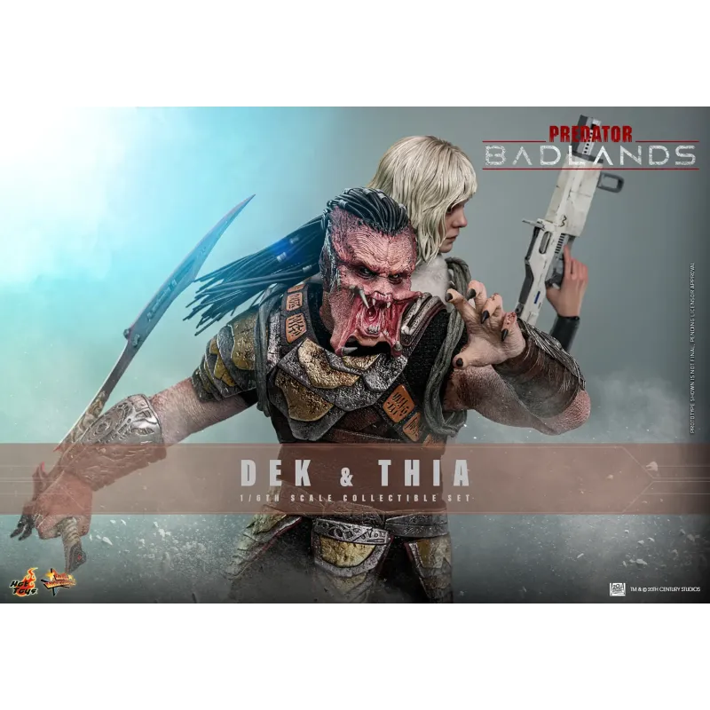 Hottoys - Predator: Badlands Dek and Thia 1/6th scale Collectible Figure Set MMS849 MMS850 (Licensed)