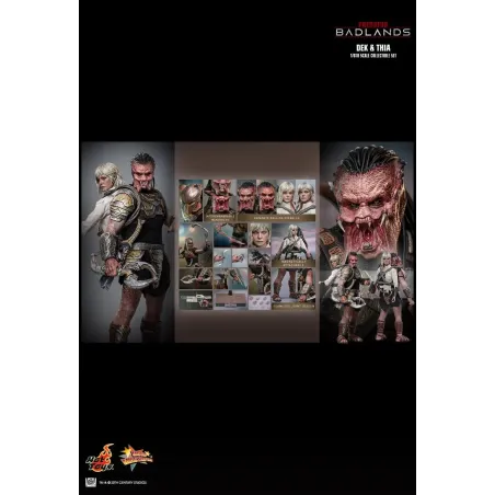 Hottoys - Predator: Badlands Dek and Thia 1/6th scale Collectible Figure Set MMS849 MMS850 (Licensed)