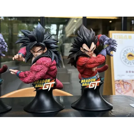 Dragon Ball GT Goku SSJ4 & Vegeta SSJ4 Busts Ruyun Studio
