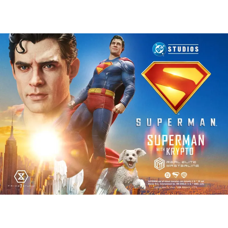 DC Superman with Krypto Prime 1 Studios