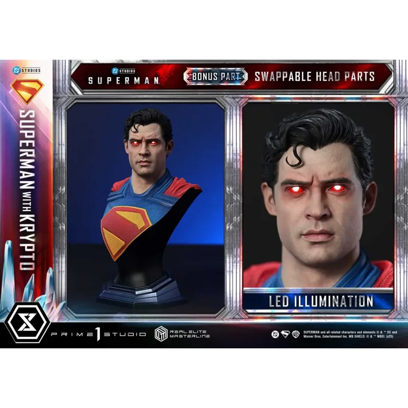 DC Superman with Krypto Prime 1 Studios