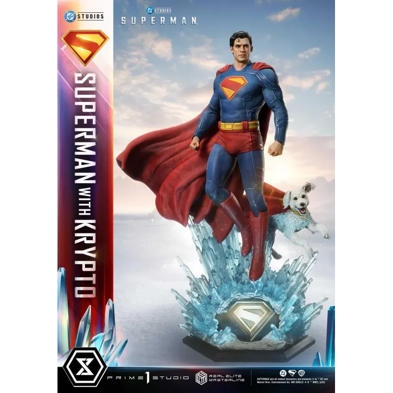 DC Superman with Krypto Prime 1 Studios