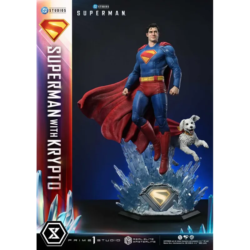 DC Superman with Krypto Prime 1 Studios