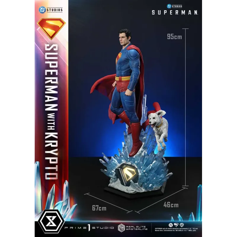 DC Superman with Krypto Prime 1 Studios
