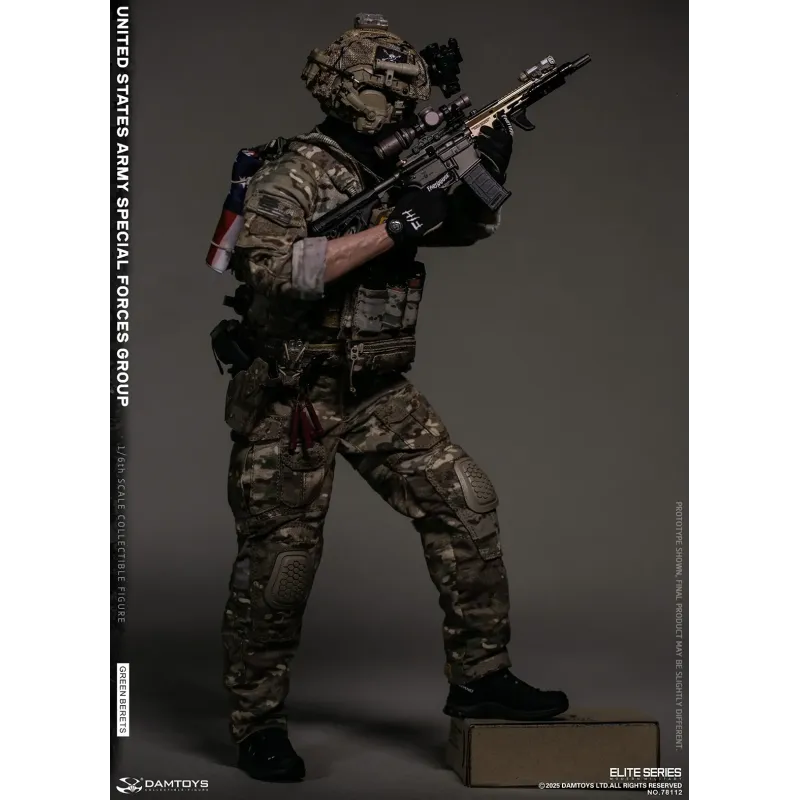 Original Character UNITED STATES ARMY SPECIAL FORCES GROUP (Green Berets) Damtoys