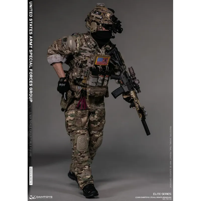 Original Character UNITED STATES ARMY SPECIAL FORCES GROUP (Green Berets) Damtoys