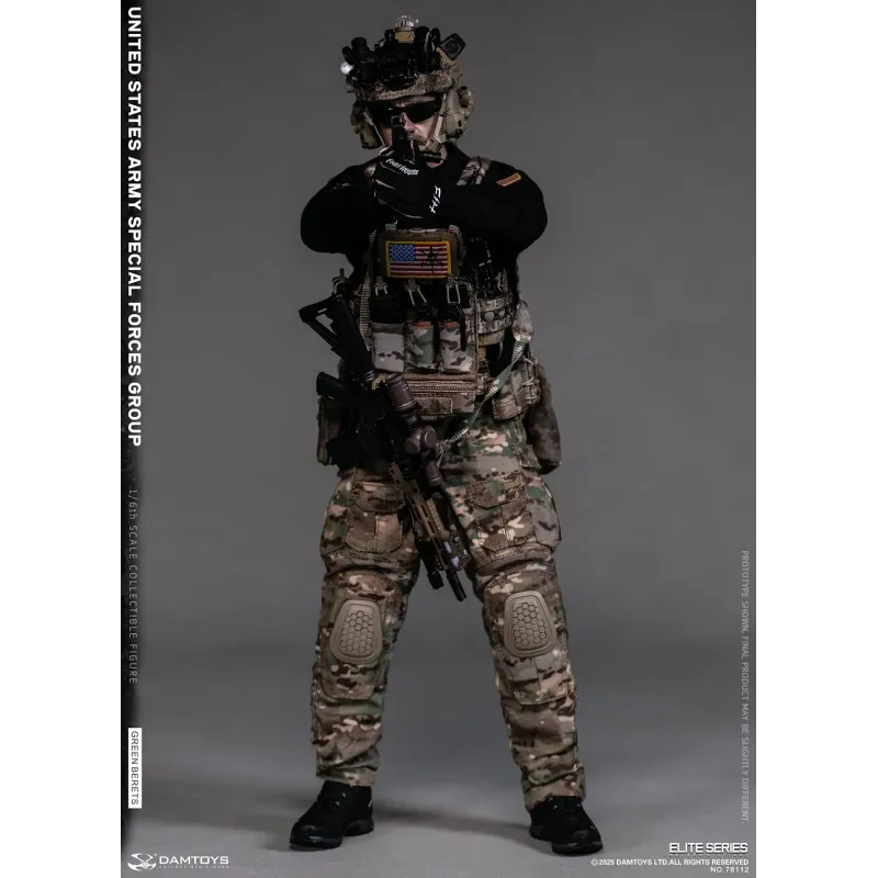 Original Character UNITED STATES ARMY SPECIAL FORCES GROUP (Green Berets) Damtoys