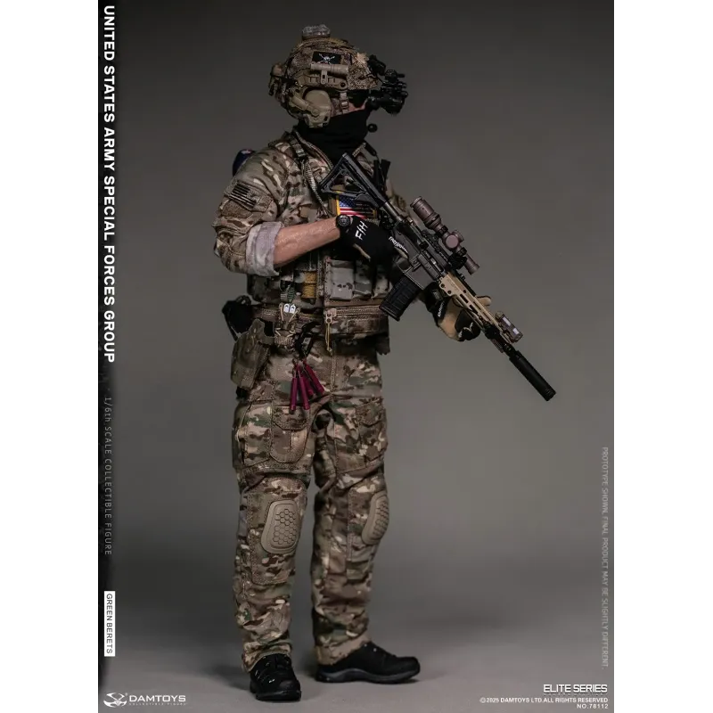 Original Character UNITED STATES ARMY SPECIAL FORCES GROUP (Green Berets) Damtoys