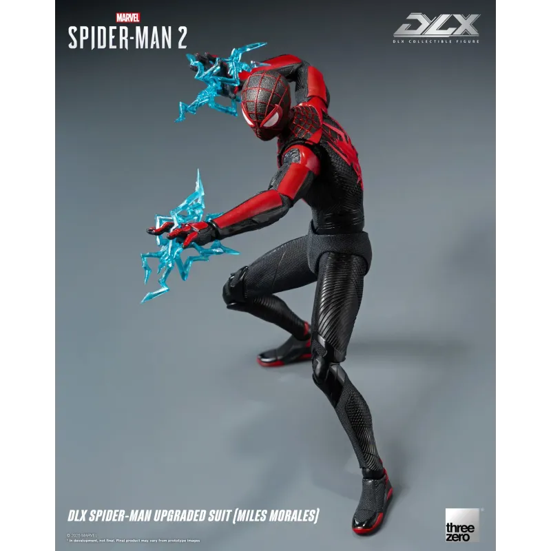 Marvel Spider-Man 2 DLX Spider-Man Upgraded Suit (Miles Morales) Threezero