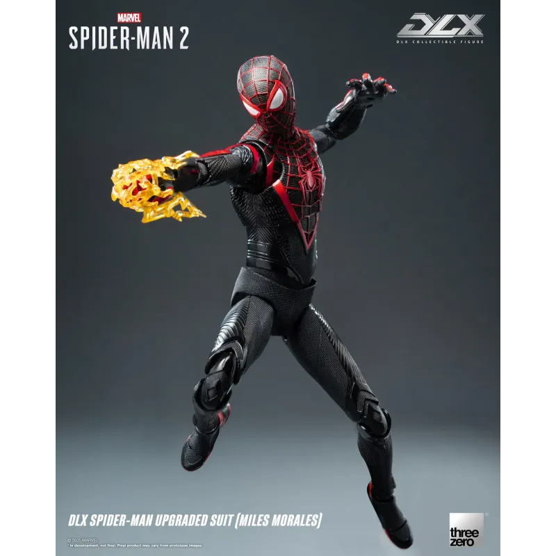 Marvel Spider-Man 2 DLX Spider-Man Upgraded Suit (Miles Morales) Threezero