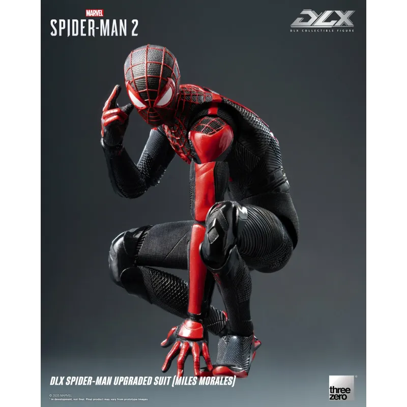 Marvel Spider-Man 2 DLX Spider-Man Upgraded Suit (Miles Morales) Threezero
