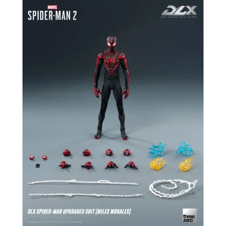 Marvel Spider-Man 2 DLX Spider-Man Upgraded Suit (Miles Morales) Threezero