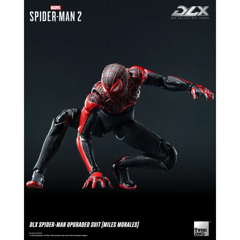 Marvel Spider-Man 2 DLX Spider-Man Upgraded Suit (Miles Morales) Threezero