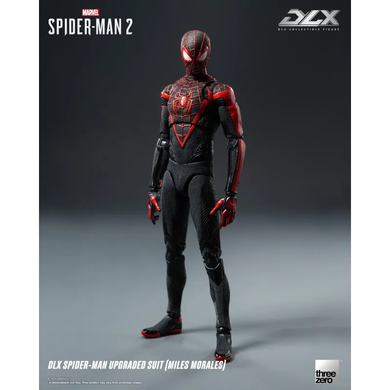 Marvel Spider-Man 2 DLX Spider-Man Upgraded Suit (Miles Morales) Threezero