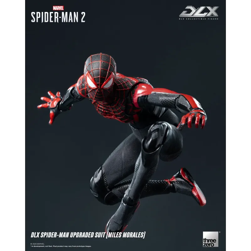 Marvel Spider-Man 2 DLX Spider-Man Upgraded Suit (Miles Morales) Threezero