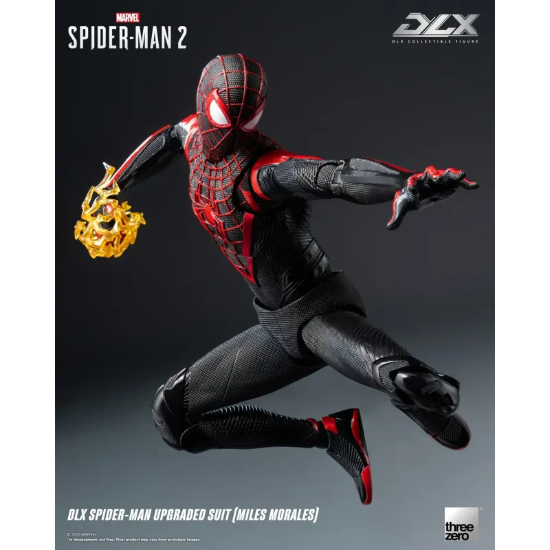 Marvel Spider-Man 2 DLX Spider-Man Upgraded Suit (Miles Morales) Threezero