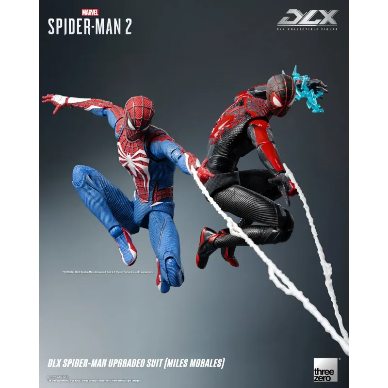 Marvel Spider-Man 2 DLX Spider-Man Upgraded Suit (Miles Morales) Threezero