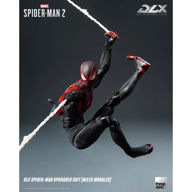 Marvel Spider-Man 2 DLX Spider-Man Upgraded Suit (Miles Morales) Threezero