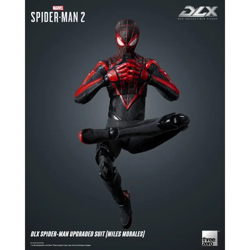 Marvel Spider-Man 2 DLX Spider-Man Upgraded Suit (Miles Morales) Threezero