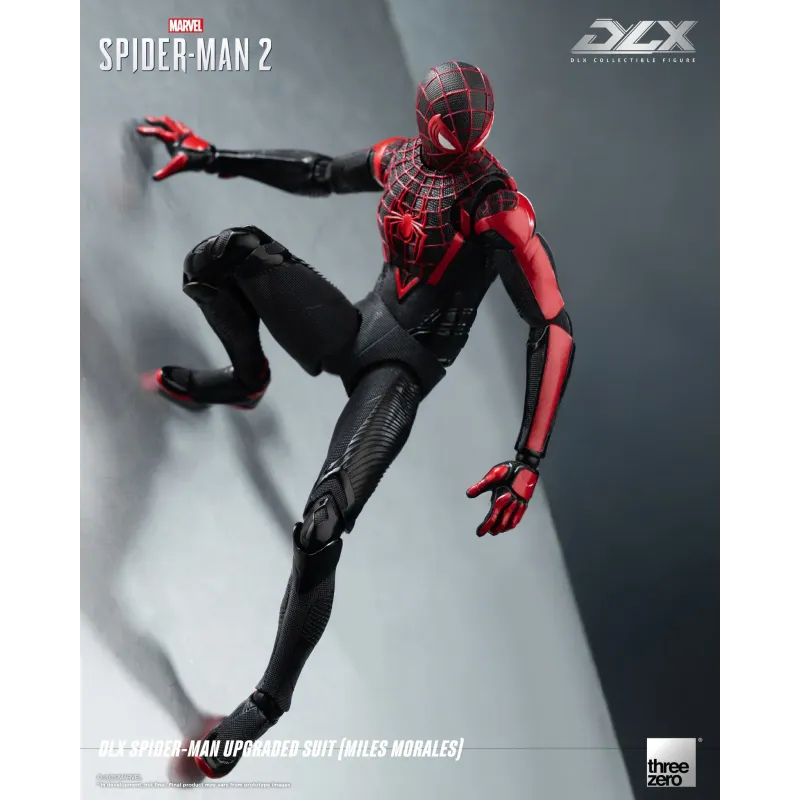 Marvel Spider-Man 2 DLX Spider-Man Upgraded Suit (Miles Morales) Threezero
