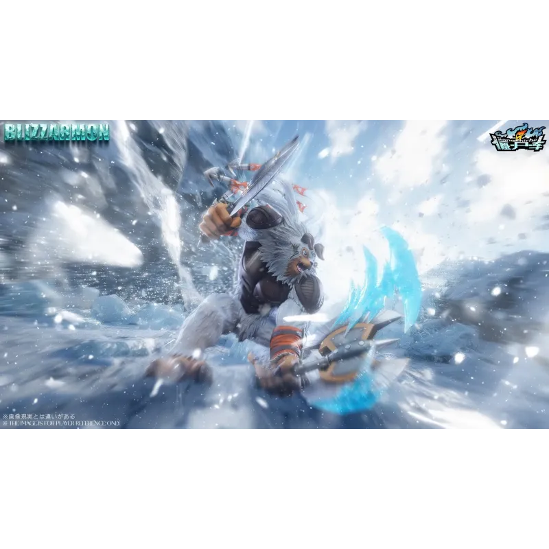 Digimon Blizzarmon Jiang Shi Che Studio