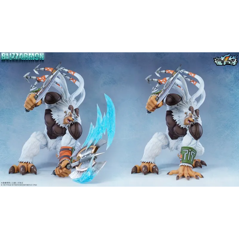 Digimon Blizzarmon Jiang Shi Che Studio