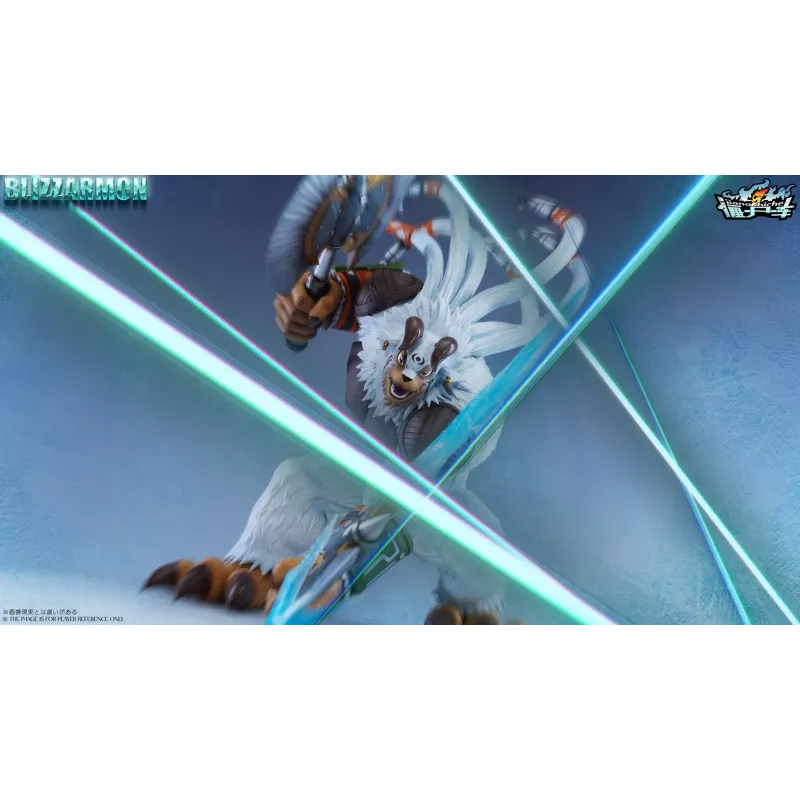 Digimon Blizzarmon Jiang Shi Che Studio