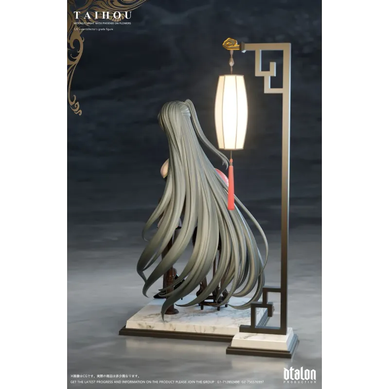 Azur Lane Taihou Flower-Dwelling Moonlit Night Dtalon Studio