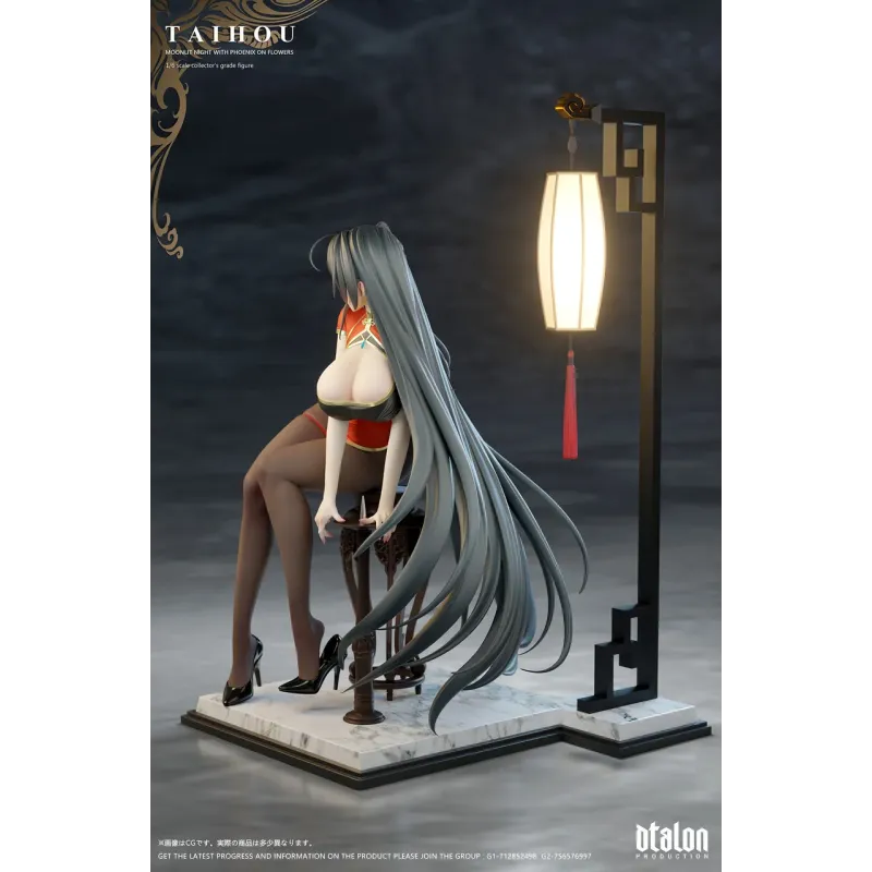 Azur Lane Taihou Flower-Dwelling Moonlit Night Dtalon Studio