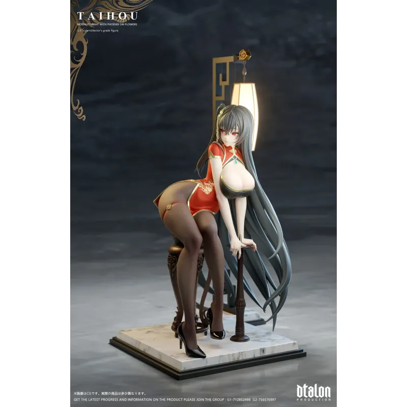 Azur Lane Taihou Flower-Dwelling Moonlit Night Dtalon Studio
