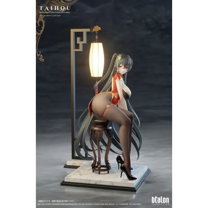 Azur Lane Taihou Flower-Dwelling Moonlit Night Dtalon Studio