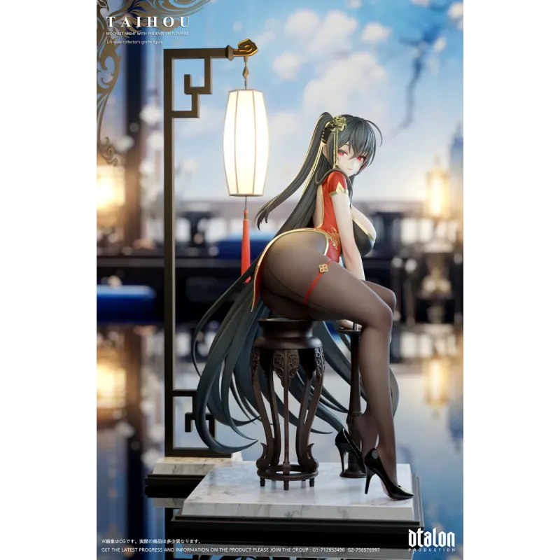 Azur Lane Taihou Flower-Dwelling Moonlit Night Dtalon Studio