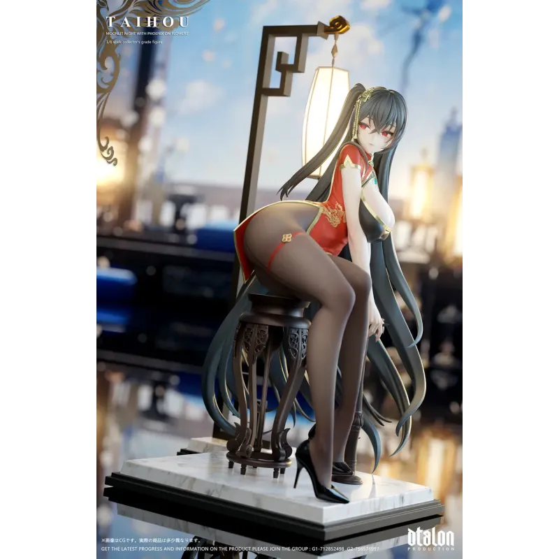 Azur Lane Taihou Flower-Dwelling Moonlit Night Dtalon Studio